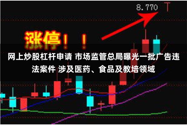 网上炒股杠杆申请 市场监管总局曝光一批广告违法案件 涉及医药、食品及教培领域