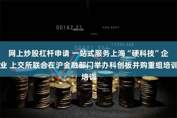 网上炒股杠杆申请 一站式服务上海“硬科技”企业 上交所联合在沪金融部门举办科创板并购重组培训