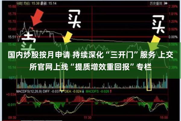 国内炒股按月申请 持续深化“三开门”服务 上交所官网上线